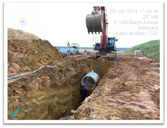 Senai Airport City Development Drainage