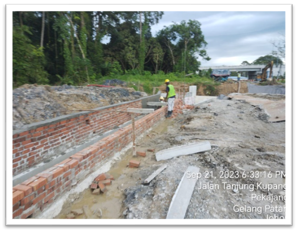 Road Upgrade Jalan Gelang Patah Drainage
